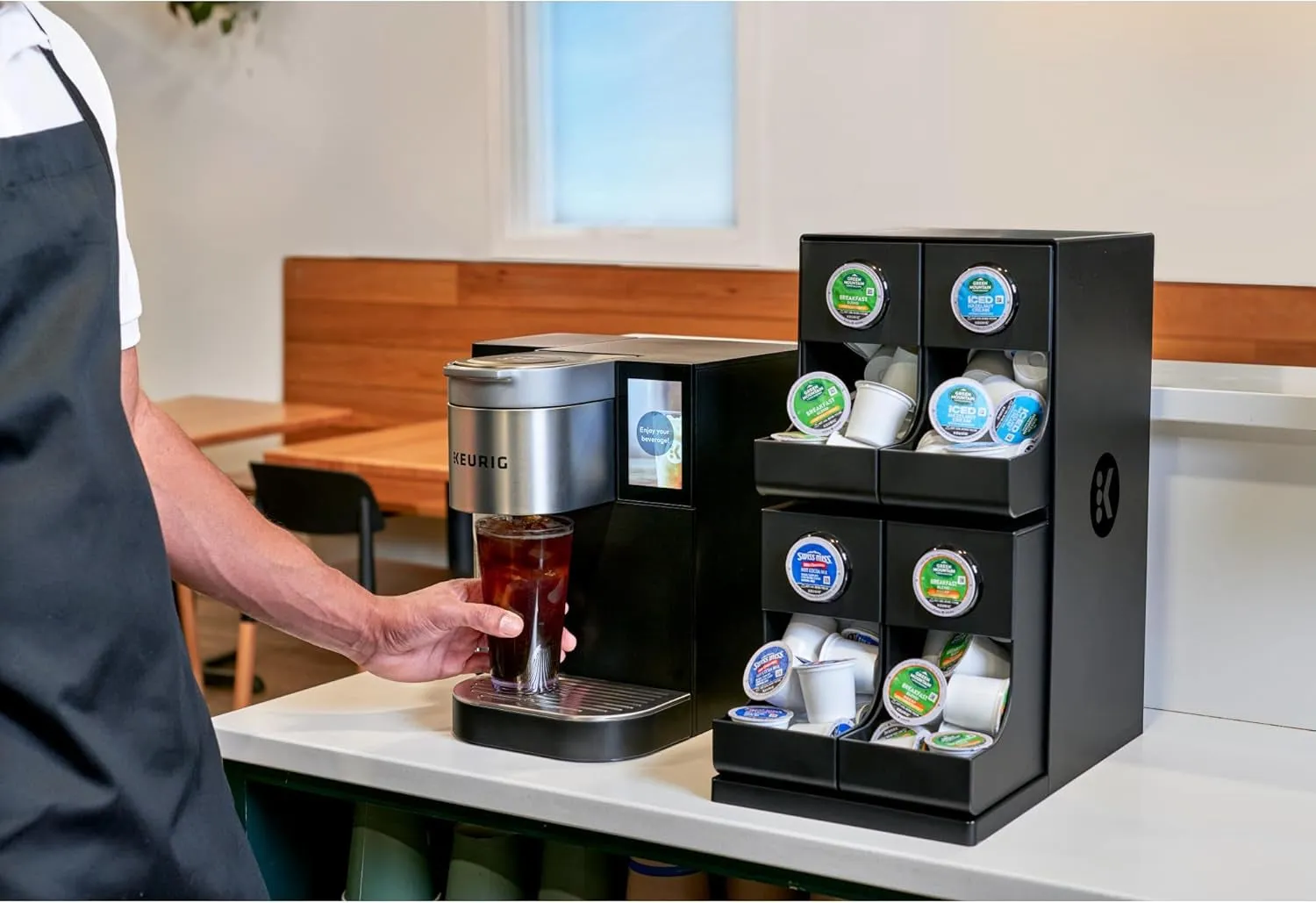 ® K-2550™ Single-Serve Commercial Coffee Maker with Water Reservoir Bundle