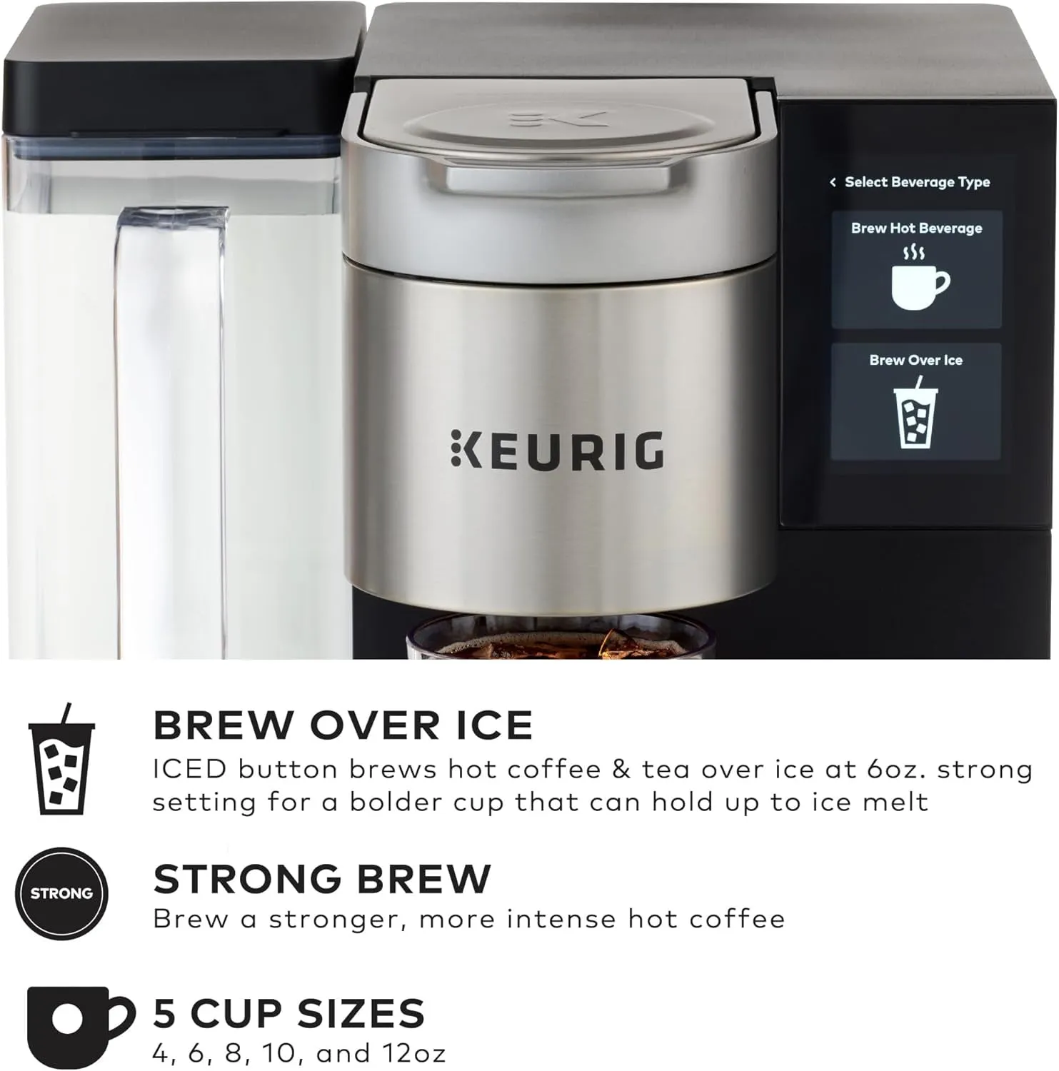 ® K-2550™ Single-Serve Commercial Coffee Maker with Water Reservoir Bundle
