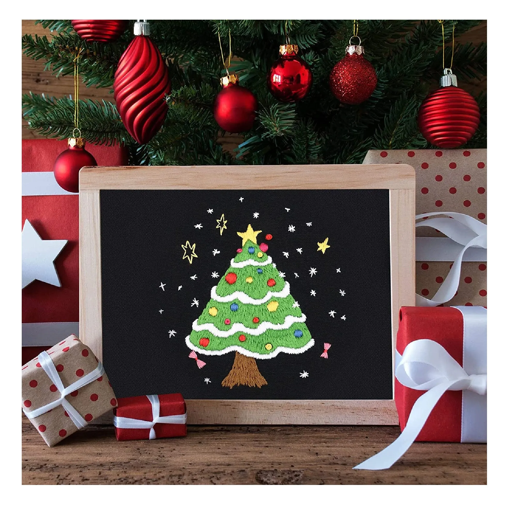 10 Sets Of Embroidery Kit With Patterns And DIY Instructions | Adult Beginner Embroidery Kits