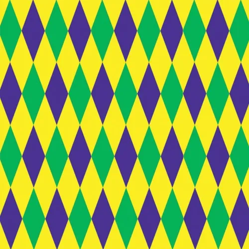 30 Feet Mardi Gras Room Roll