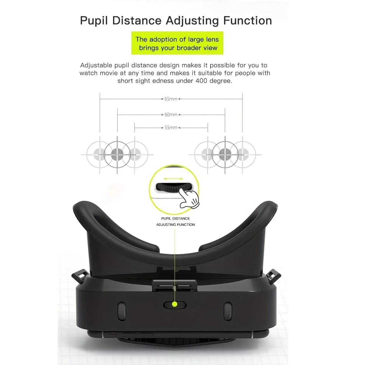 3D VR Headset – Smart Virtual Reality Glasses