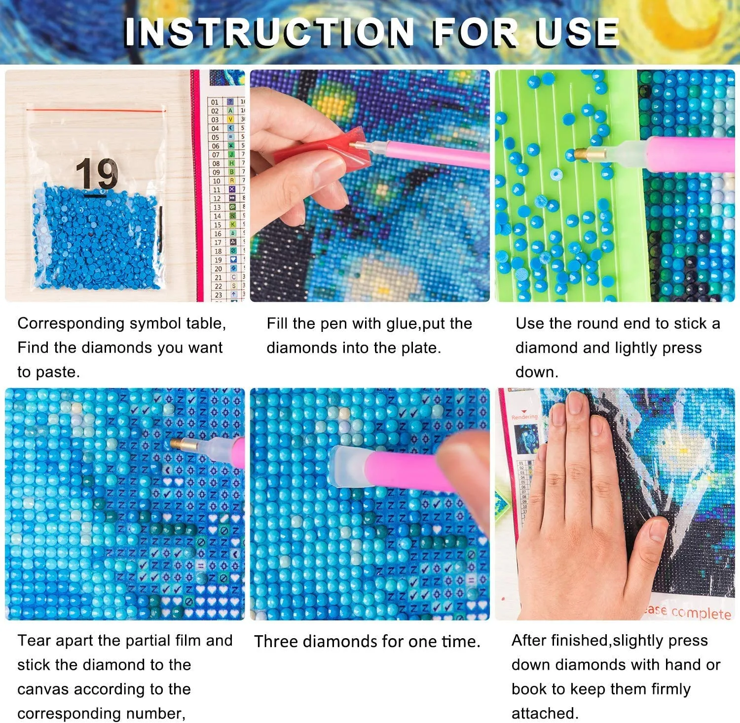 5D DIY Diamond Painting Kits for Adults, Full Drill Painting Cross Stitch by Number Kit, Crystal Rhinestone Embroidery Pictures Arts Craft for Home Wall Decor Gift (Virgin Mary)