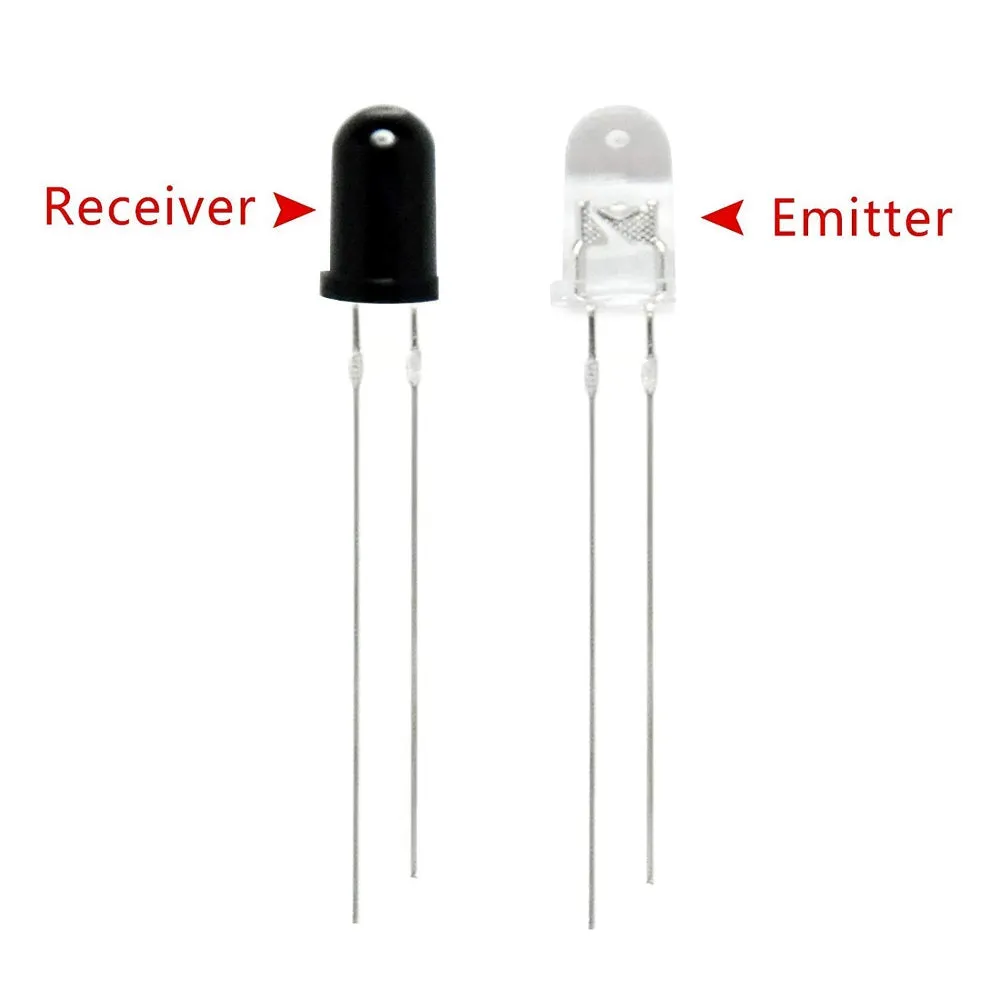 5mm IR Transmitter Receiver Pair Sensor