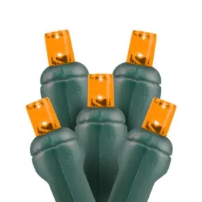 5mm LED Christmas Lights 35L Orange