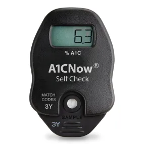 A1CNow® Self Check Diabetes Management Rapid Test Kit, 1 Case of 192