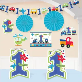 All Aboard Birthday Room Decorating Kit