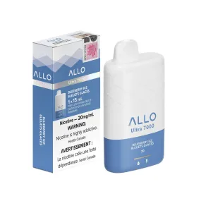 Allo Ultra 7000 Blueberry Ice Disposable Vape Pen