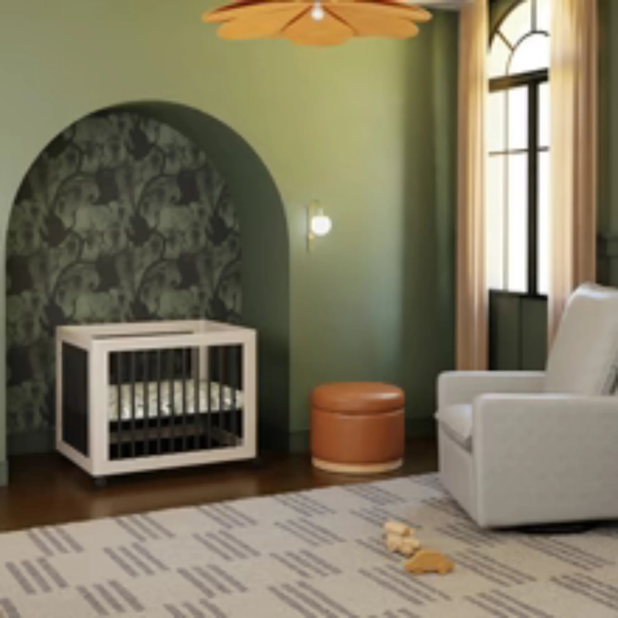 BABYLETTO Yuzu 8-in-1 Convertible Crib with All-Stages Conversion Kits