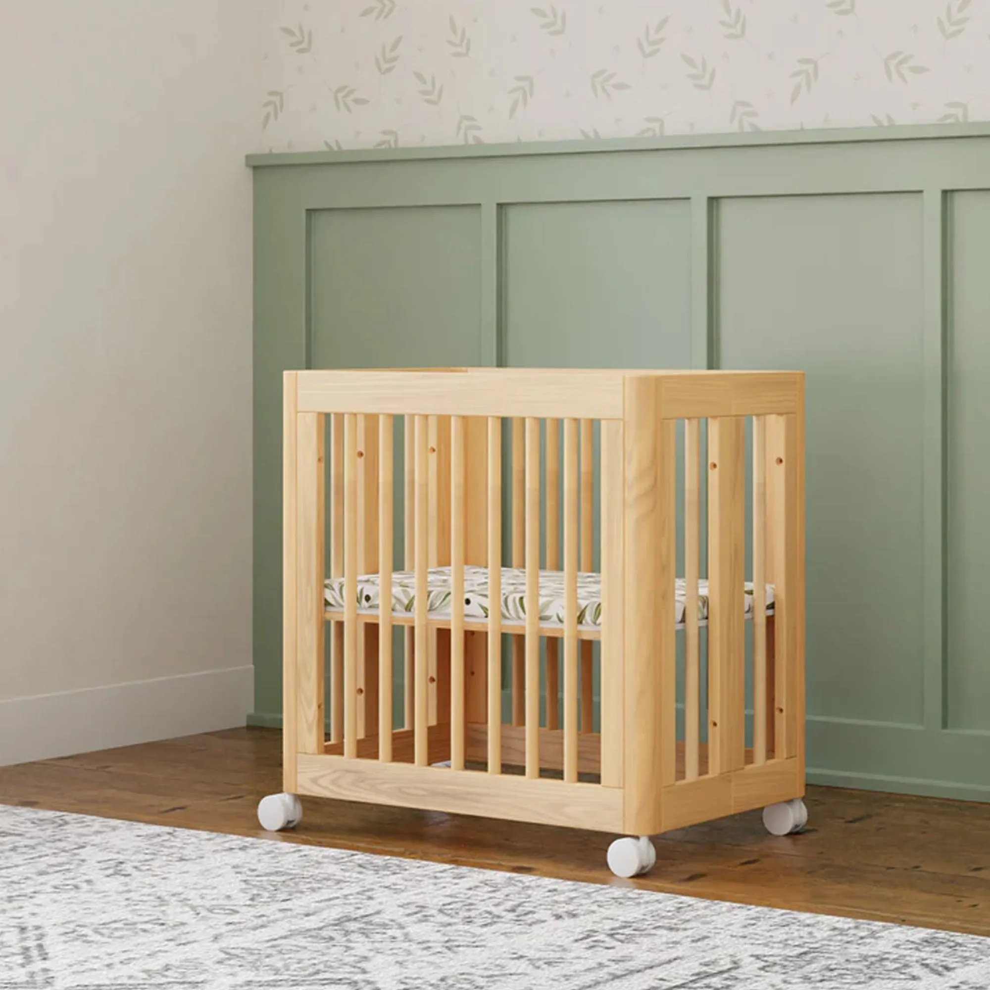 BABYLETTO Yuzu 8-in-1 Convertible Crib with All-Stages Conversion Kits