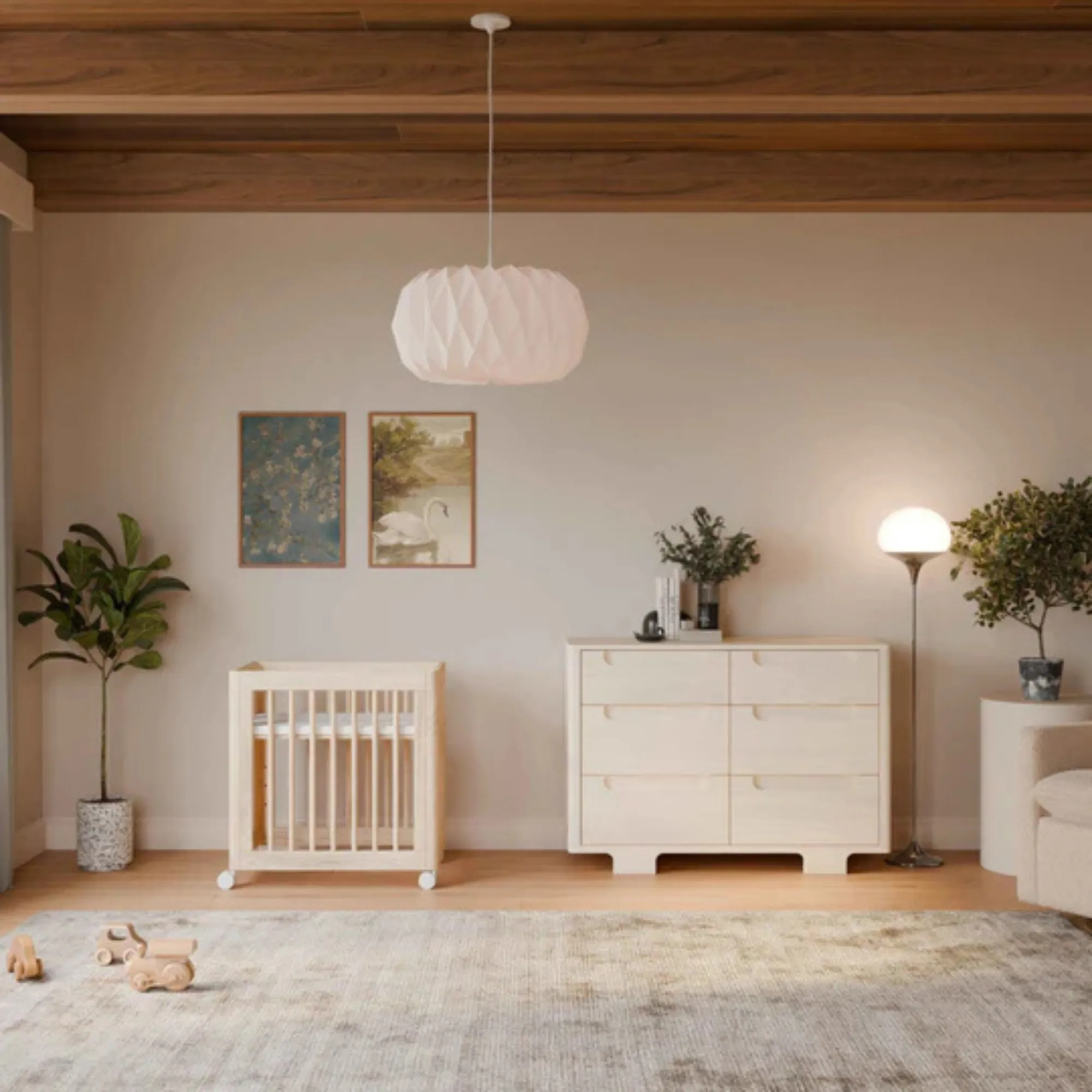 BABYLETTO Yuzu 8-in-1 Convertible Crib with All-Stages Conversion Kits