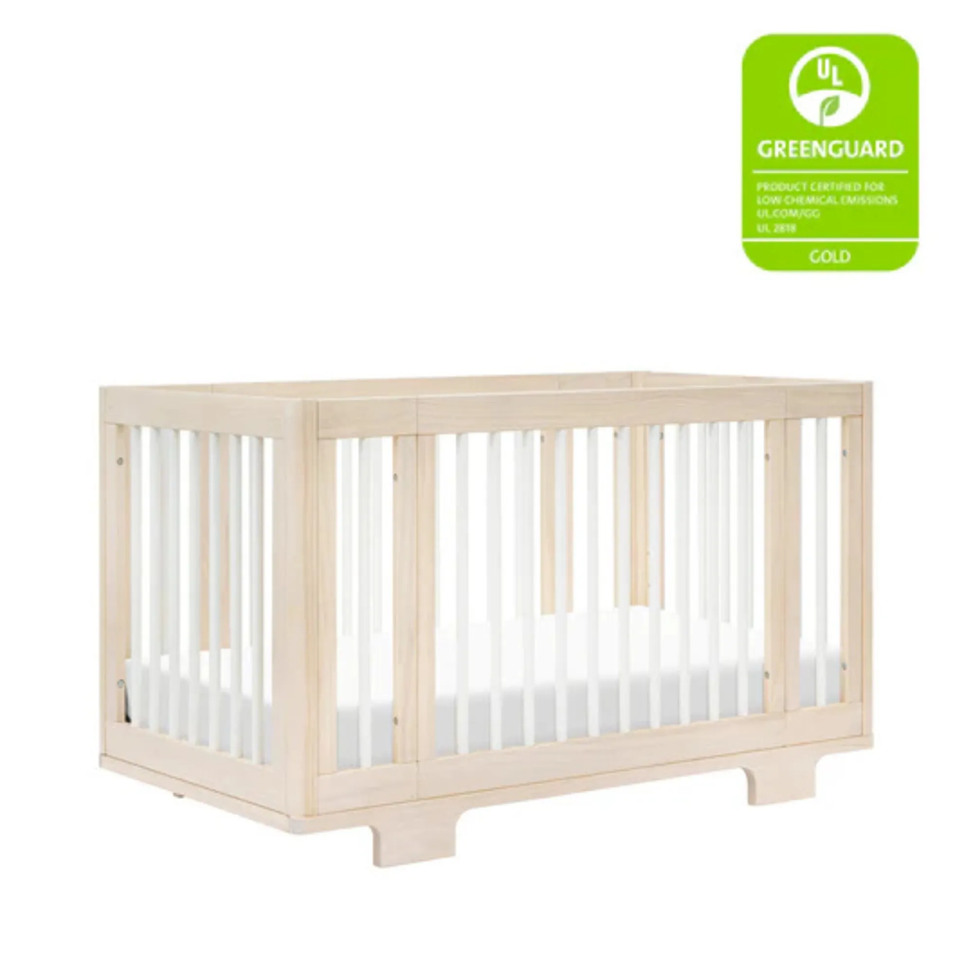 BABYLETTO Yuzu 8-in-1 Convertible Crib with All-Stages Conversion Kits