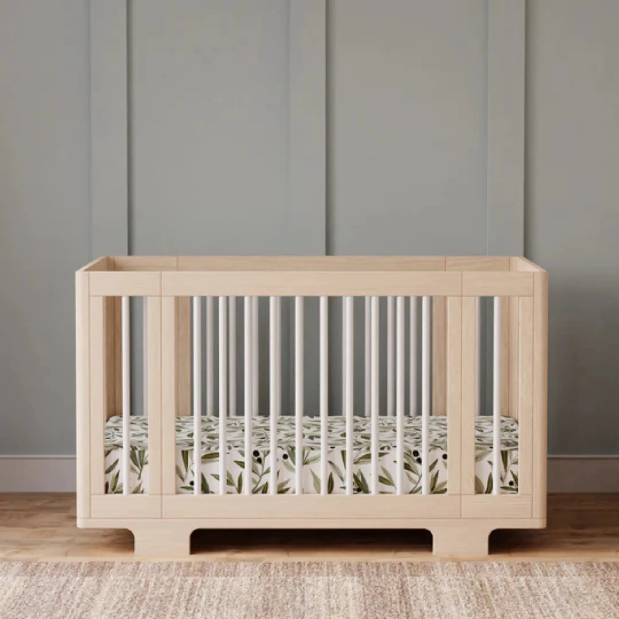 BABYLETTO Yuzu 8-in-1 Convertible Crib with All-Stages Conversion Kits