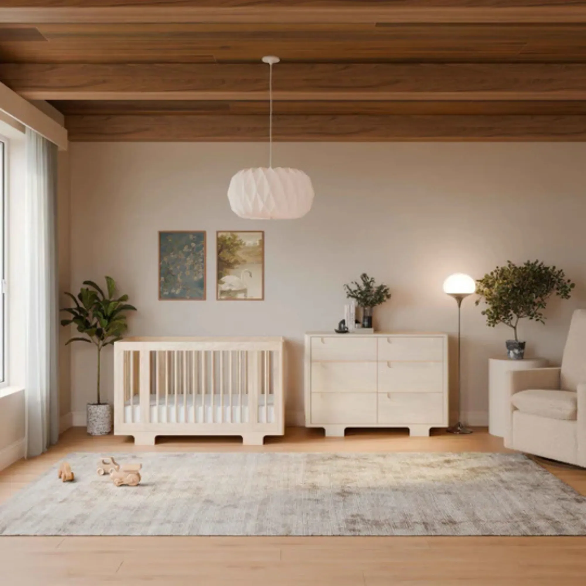 BABYLETTO Yuzu 8-in-1 Convertible Crib with All-Stages Conversion Kits
