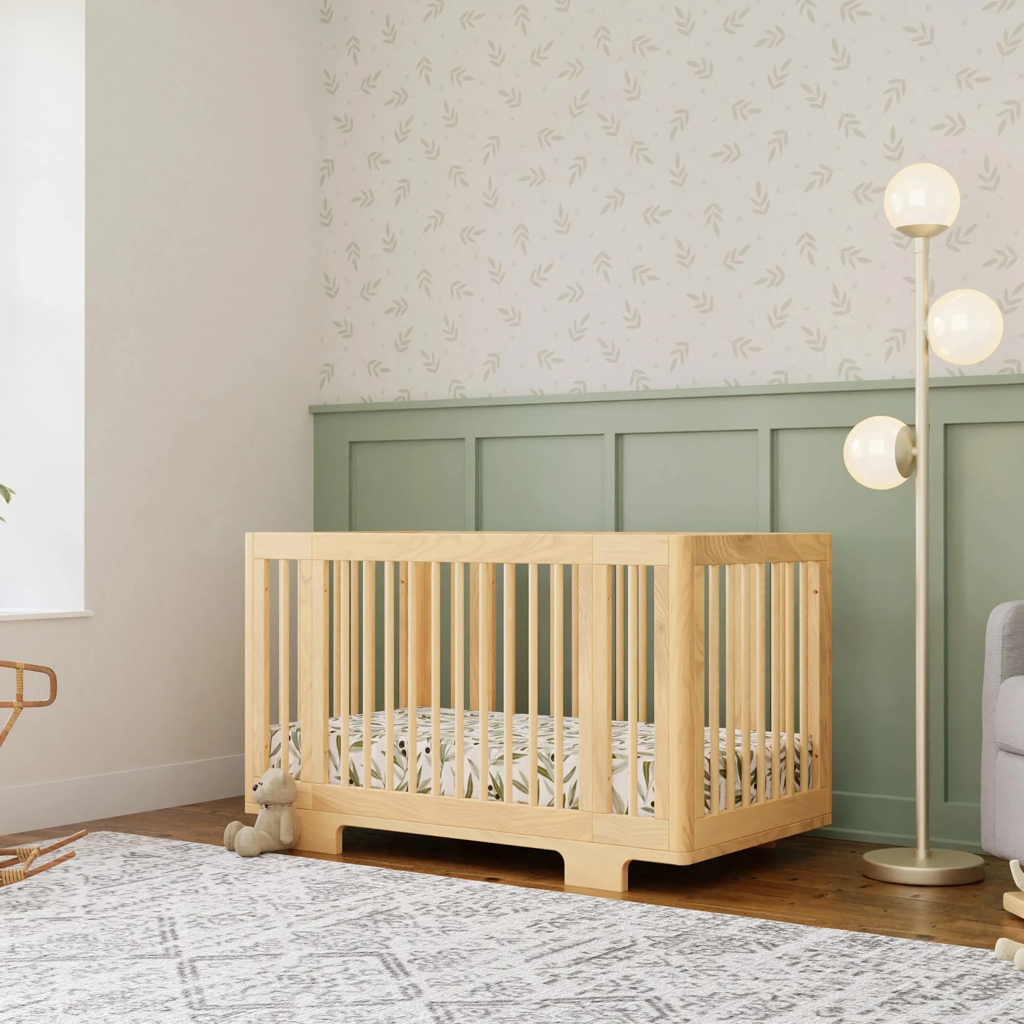 BABYLETTO Yuzu 8-in-1 Convertible Crib with All-Stages Conversion Kits