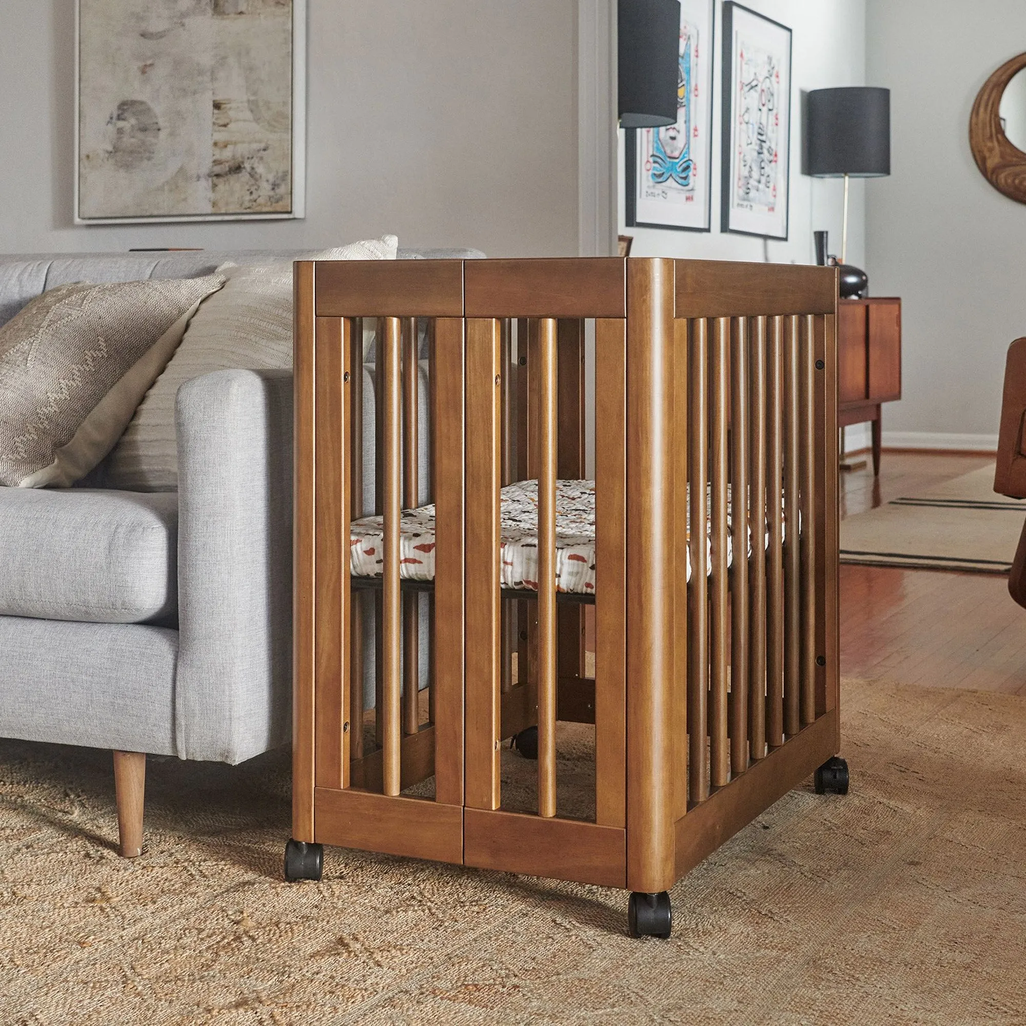 BABYLETTO Yuzu 8-in-1 Convertible Crib with All-Stages Conversion Kits