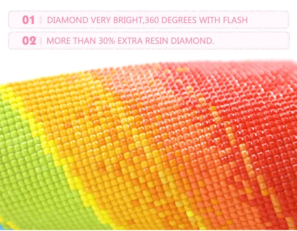 Beautiful Colored Roses | Floral Diamond Painting Kit | Full Round/Square Drill 5D Rhinestones Embroidery | DIY Diamond Kit