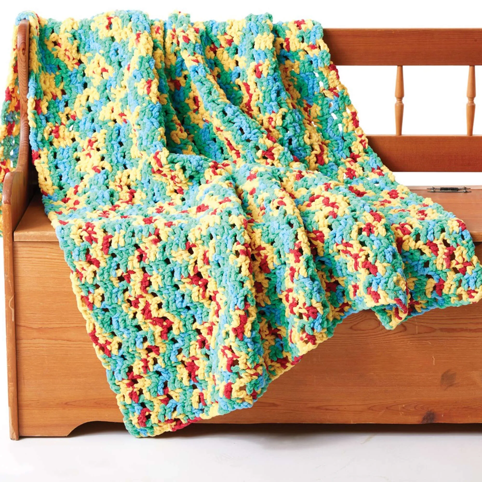 Bernat Bright Beginnings Crochet Blanket