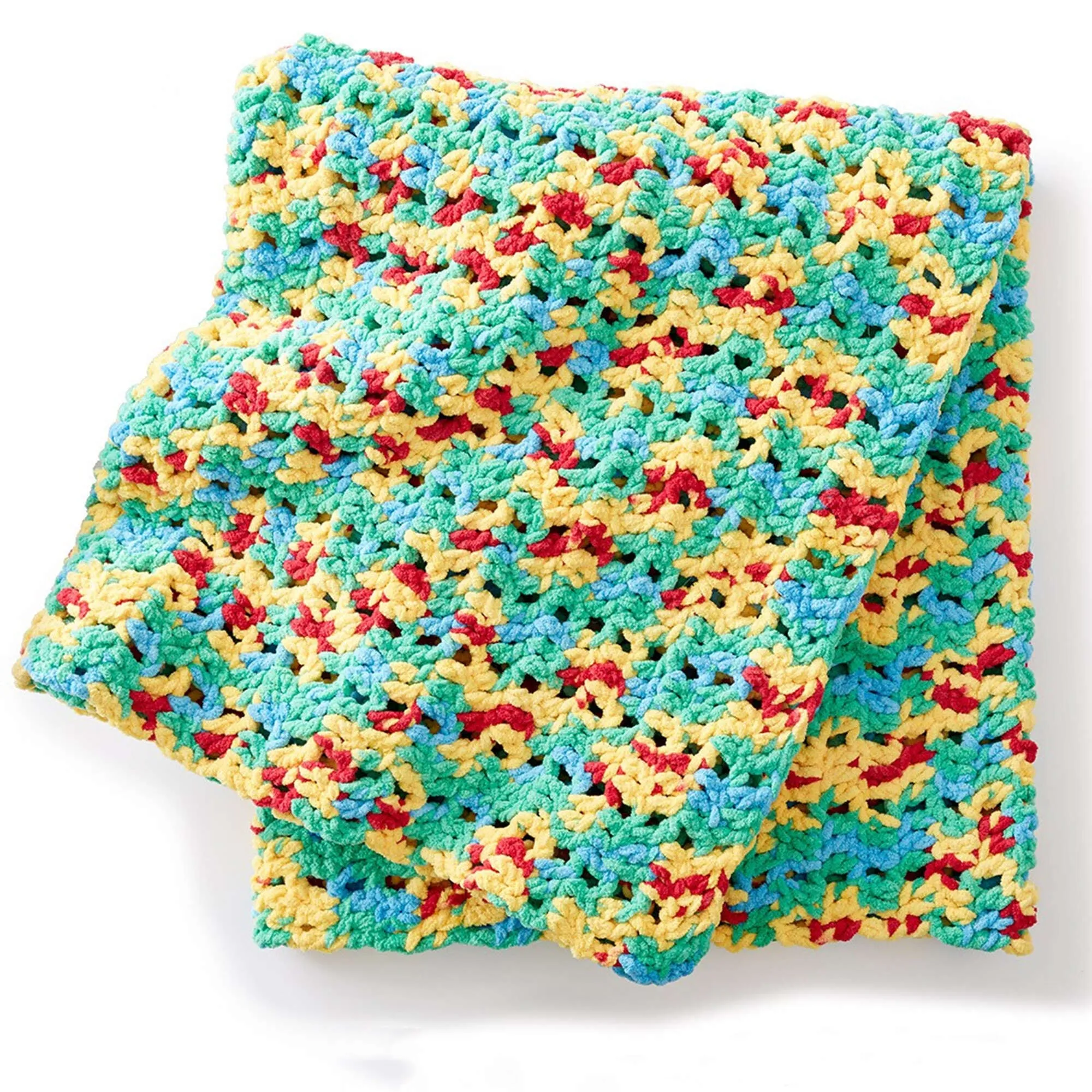 Bernat Bright Beginnings Crochet Blanket