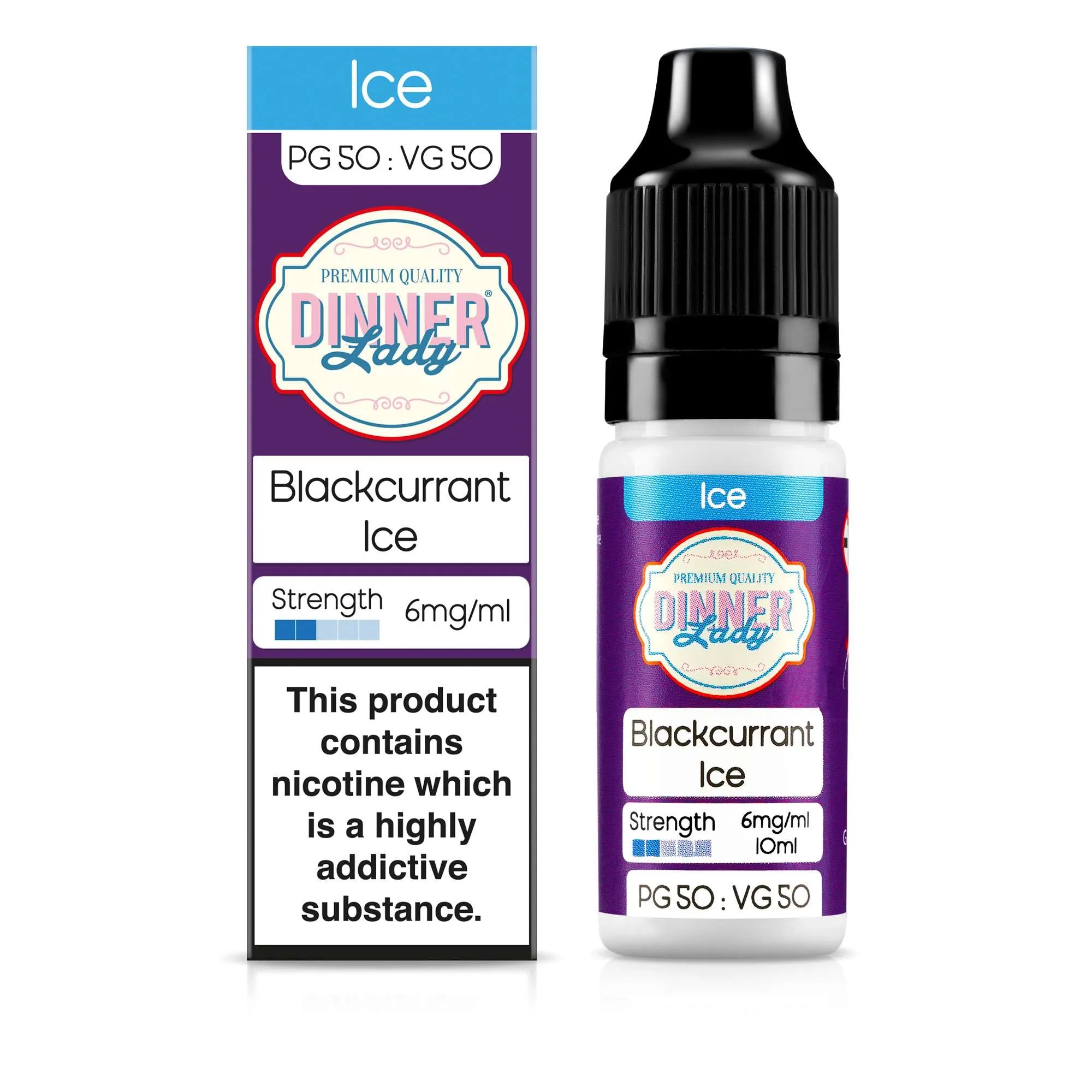 Blackcurrant Ice 50:50 10ml E-Liquid