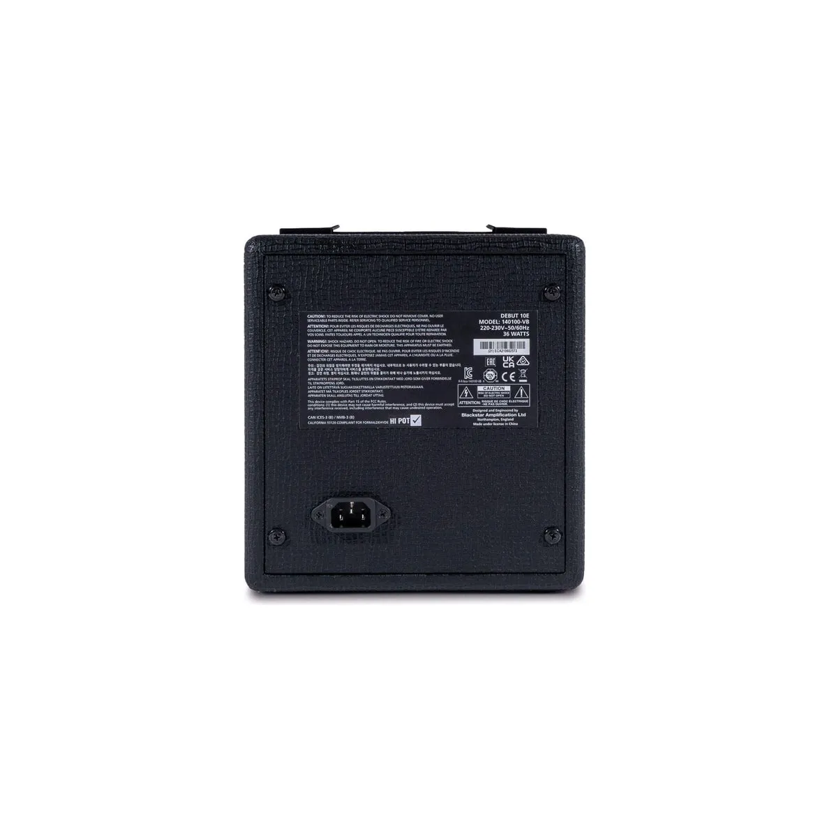 Blackstar Debut 10 in Black