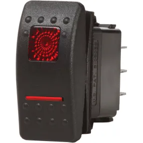 Blue Sea Black DPDT Contura II Switch