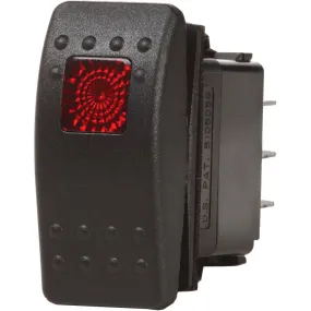 Blue Sea Black SPDT Contura II Switch