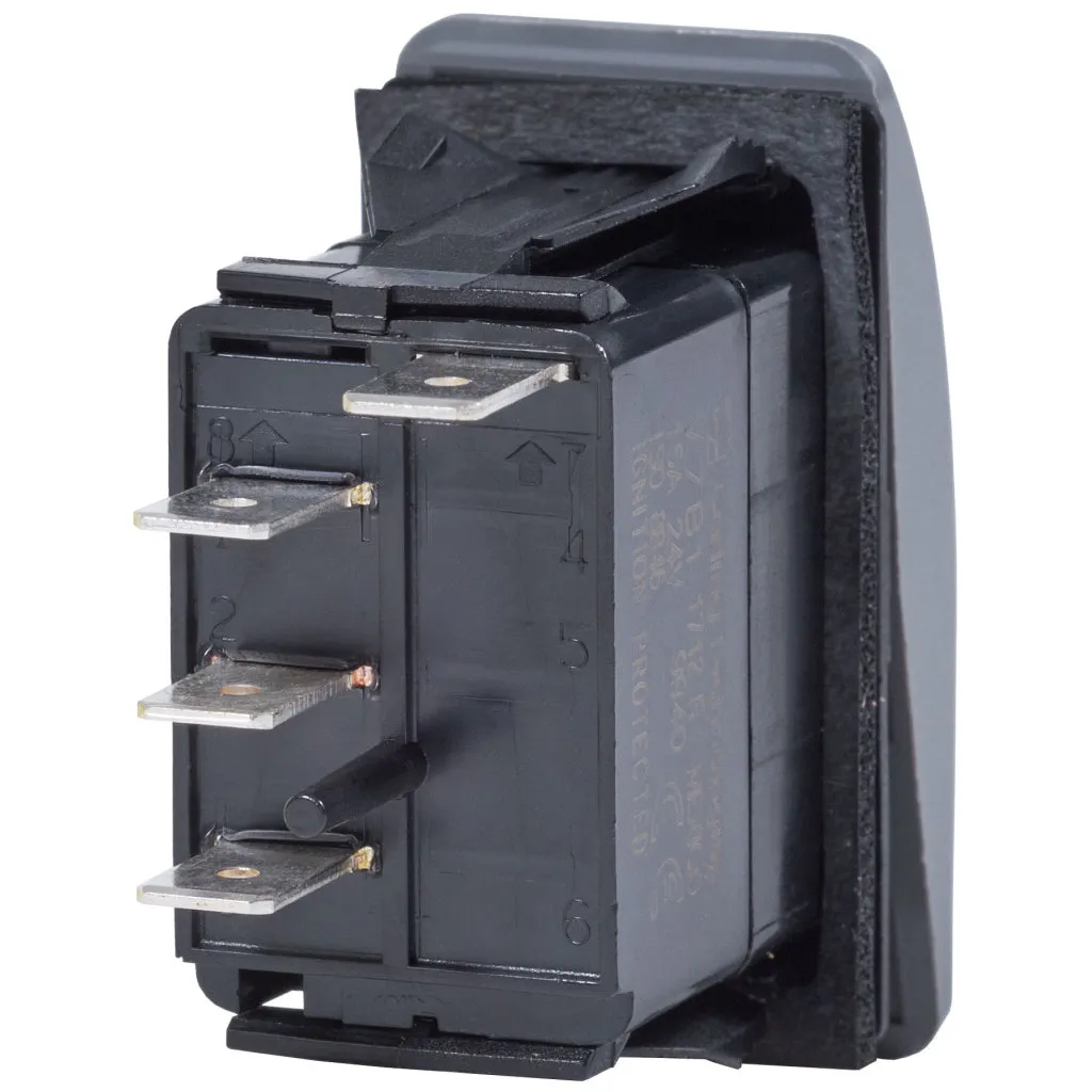 Blue Sea Black SPDT Contura II Switch
