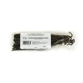Bourbon Madagascar Vanilla Pods, 50g (approx. 15 pods)
