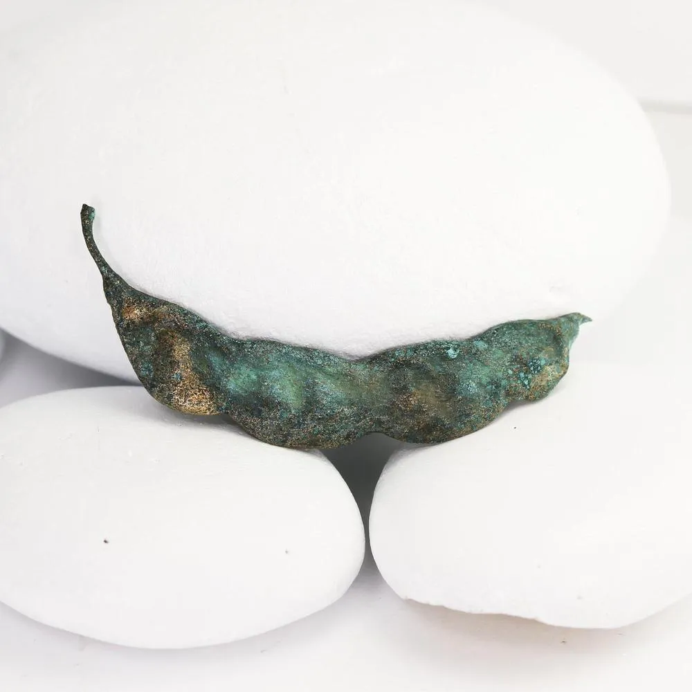 Bronze Mesquite Pod Objet d'Art