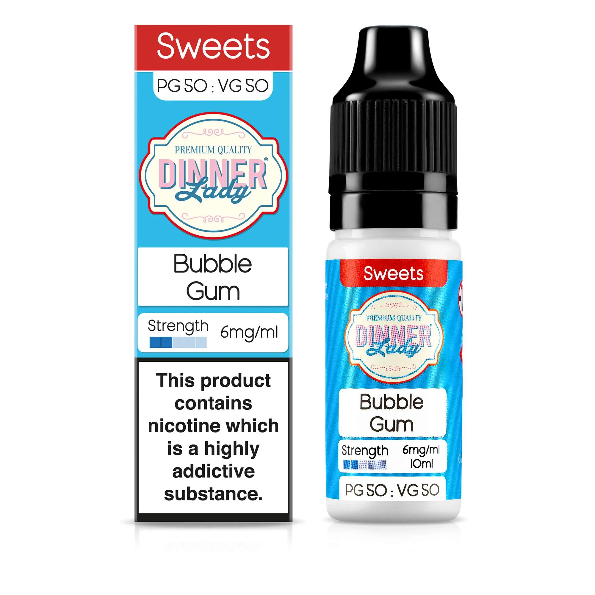 Bubble Gum 50:50 10ml E-Liquid