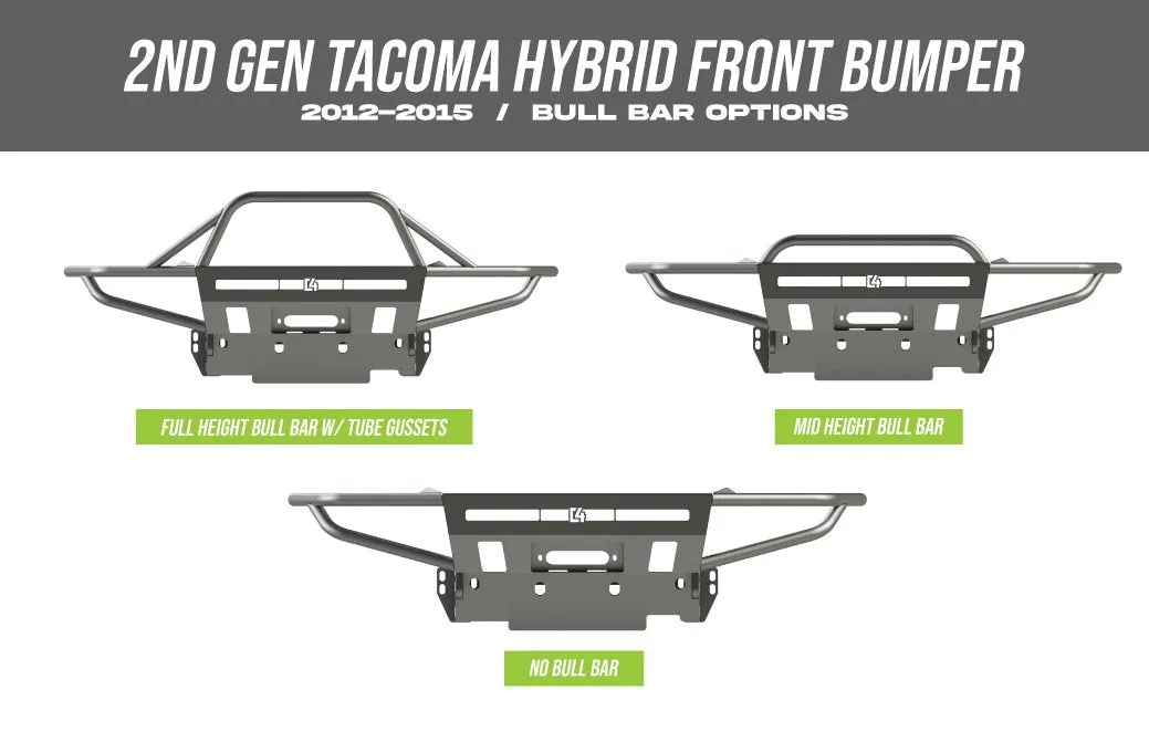 C4 Fabrication 2012-2015 Tacoma Hybrid Front Bumper