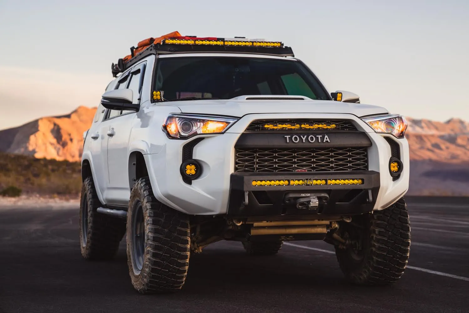 C4 Fabrication 2014  4Runner Lo Pro Winch Bumper