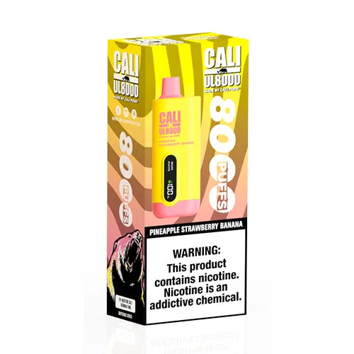Cali Bars UL8000 Disposable Vape 8000 Puffs