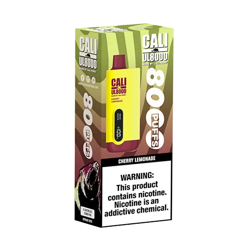 Cali Bars UL8000 Disposable Vape 8000 Puffs