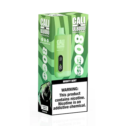 Cali Bars UL8000 Disposable Vape 8000 Puffs