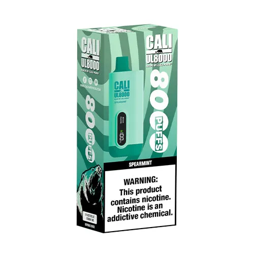 Cali Bars UL8000 Disposable Vape 8000 Puffs