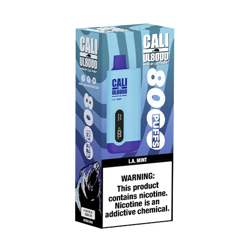 Cali Bars UL8000 Disposable Vape 8000 Puffs