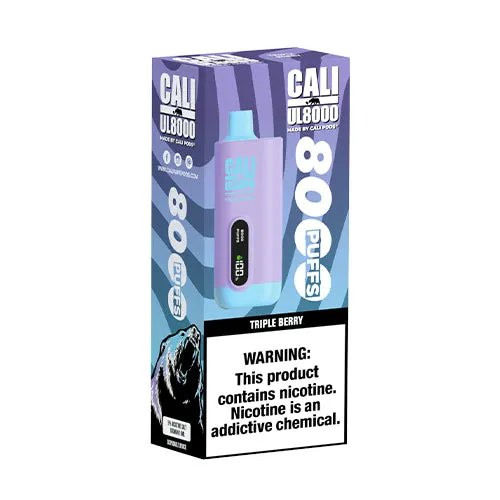Cali Bars UL8000 Disposable Vape 8000 Puffs