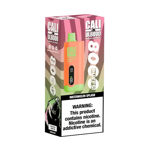 Cali Bars UL8000 Disposable Vape 8000 Puffs
