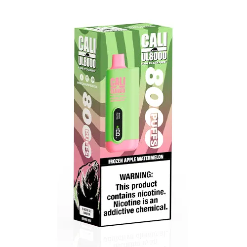 Cali Bars UL8000 Disposable Vape 8000 Puffs
