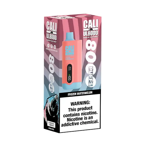 Cali Bars UL8000 Disposable Vape 8000 Puffs