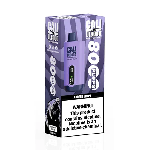 Cali Bars UL8000 Disposable Vape 8000 Puffs