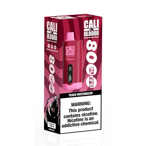Cali Bars UL8000 Disposable Vape 8000 Puffs