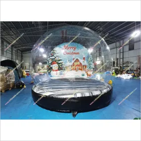 Christmas Inflatable Snowglobe Event Party Inflatable Sports Dome Globe Snow Globe Bubble Room