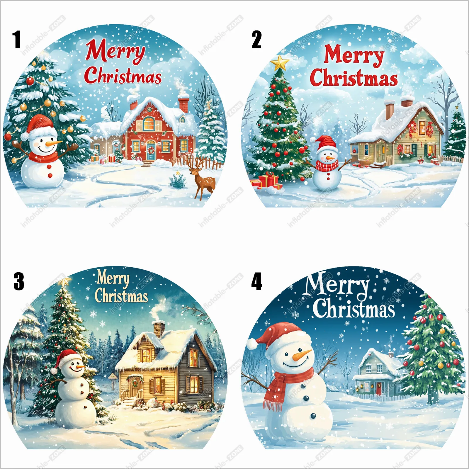 Christmas Inflatable Snowglobe Event Party Inflatable Sports Dome Globe Snow Globe Bubble Room