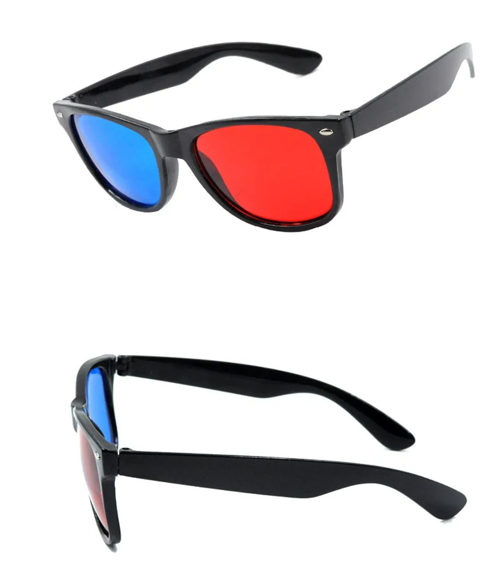 CRONY Red and blue master image lovely animal virtual reality 3d movies vr glasses 3D glasses For the projector