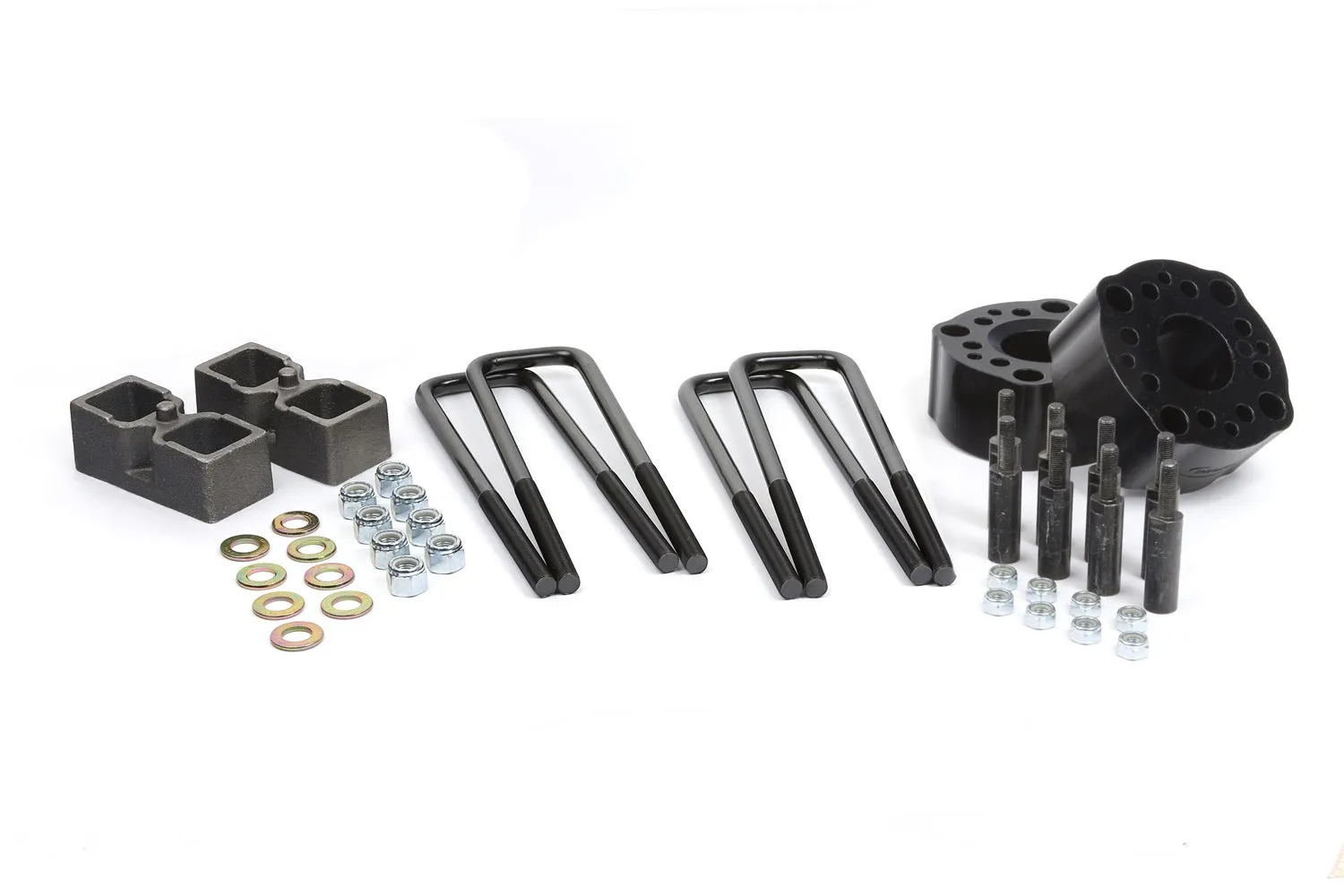 Daystar KT09131BK 07-17 Tundra 3 Inch Lift Rear Lift Blocks W/U-bolts Daystar