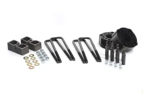 Daystar KT09131BK 07-17 Tundra 3 Inch Lift Rear Lift Blocks W/U-bolts Daystar