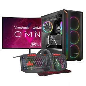 DCG Hyperion - i9 14900KF, 32GB DDR5, RTX 4090 24GB, 2TB SSD, 32" QHD 165Hz Monitor Gaming PC Bundle