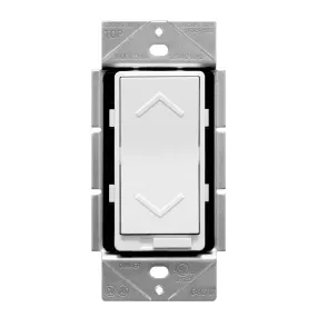 Decorator Dimmer Switch, Single Pole, 150 Watts LED, White